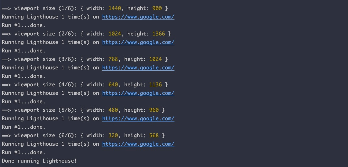 Puppeteer manipulating the viewport before each LHCI run